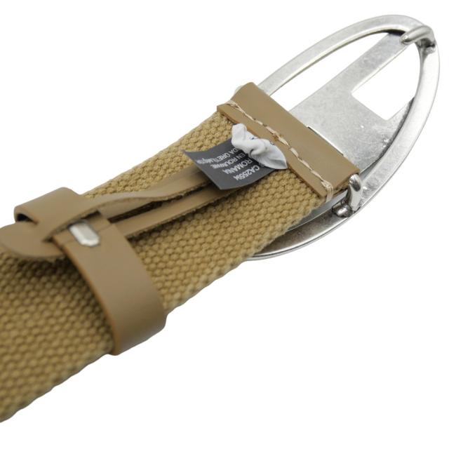 旧モデルセール！ DIESEL ディーゼル ベルト メンズ レディース ユニセックス コットン 綿100％ X10022 P6708 / B-1DR TAPE ライトブラウン_5