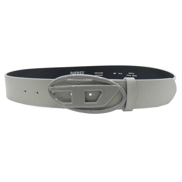 旧モデルセール！ DIESEL ディーゼル ベルト メンズ レディース ユニセックス レザー ベルト X08516 P4231 / B-1DR グレー_1