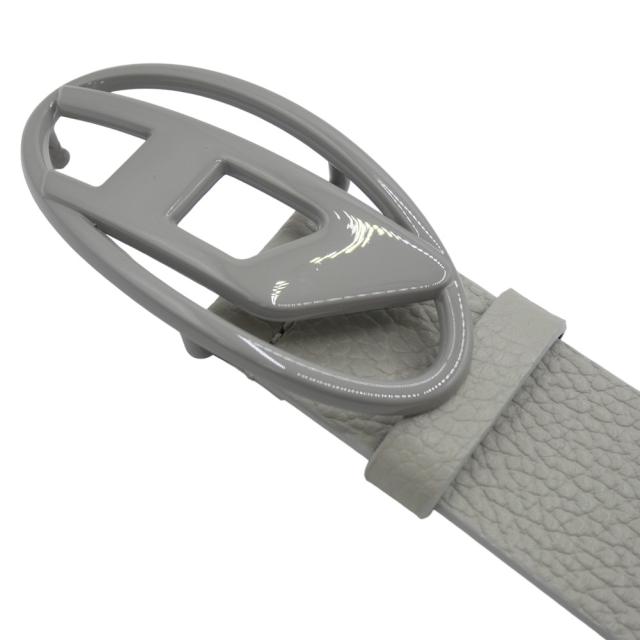 旧モデルセール！ DIESEL ディーゼル ベルト メンズ レディース ユニセックス レザー ベルト X08516 P4231 / B-1DR グレー_4