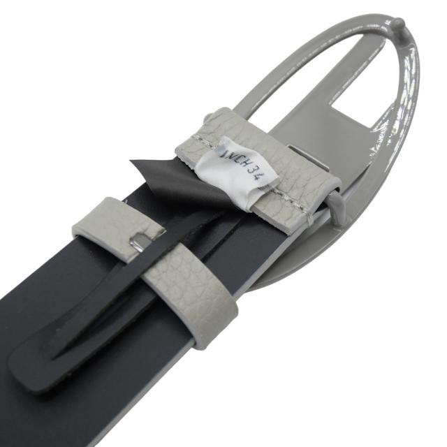 旧モデルセール！ DIESEL ディーゼル ベルト メンズ レディース ユニセックス レザー ベルト X08516 P4231 / B-1DR グレー_5