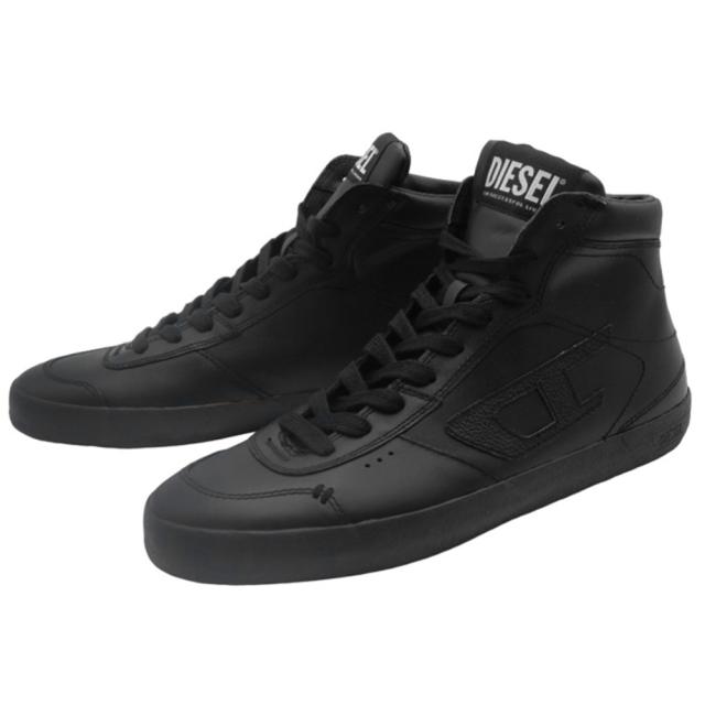 旧作お買い得セール！ DIESEL ディーゼル メンズ スニーカー 靴 シューズ ハイカット Y03261 PR030 / S-LEROJI MID ブラック
