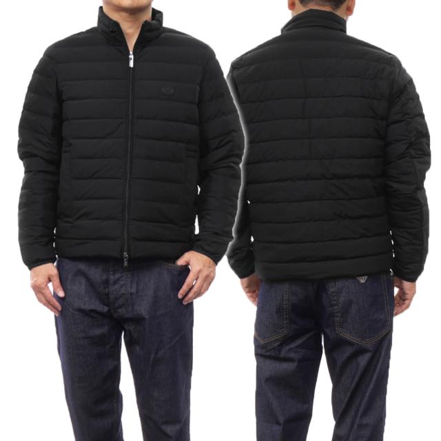 【セール 55％OFF！】EMPORIO ARMANI エンポリオアルマーニ メンズダウンブルゾン 8N1BQ2 1NLRZ ブラック 29,700円