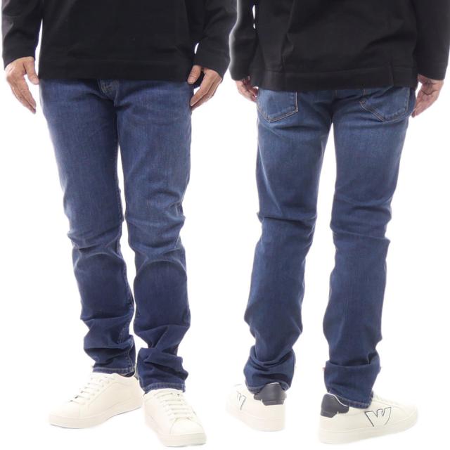【セール 50％OFF！】EMPORIO ARMANI エンポリオアルマーニ メンズジーンズ 8N1J06 1G0LZ ブルーの通販は