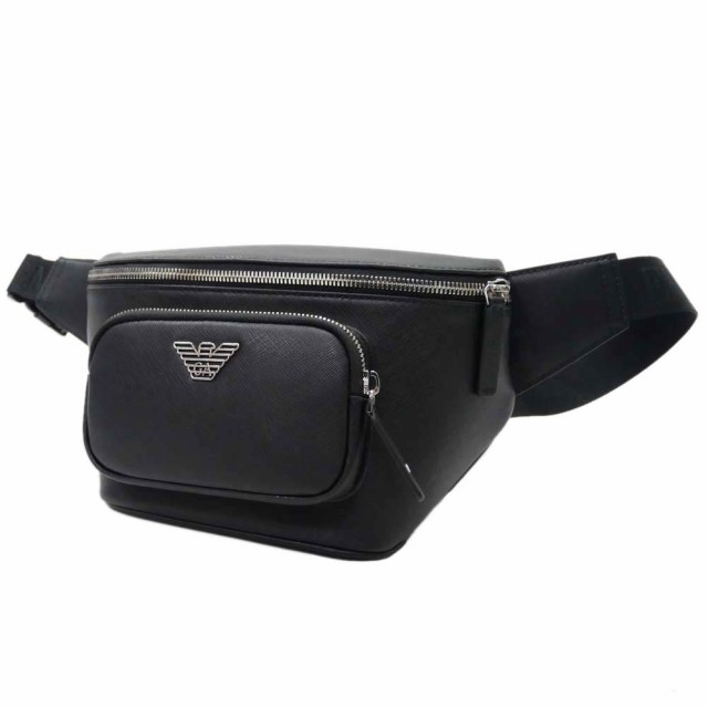【セール 45％OFF！】EMPORIO ARMANI エンポリオアルマーニ メンズボディバッグ Y40238 Y138E ブラック /定番人気商品の通販は