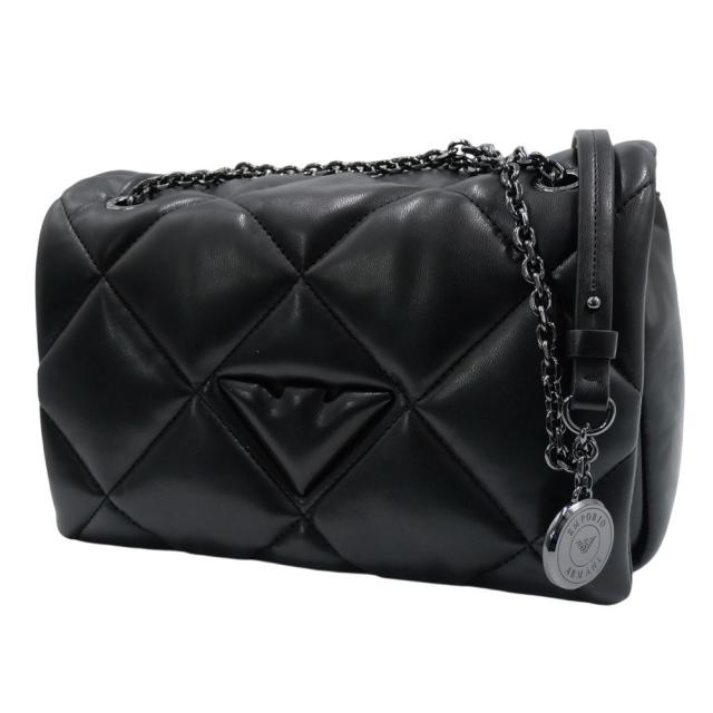 旧作お買い得セール！ EMPORIO ARMANI エンポリオアルマーニ バッグ レディース ショルダーバッグ Y3B208 YWJ8I ブラック