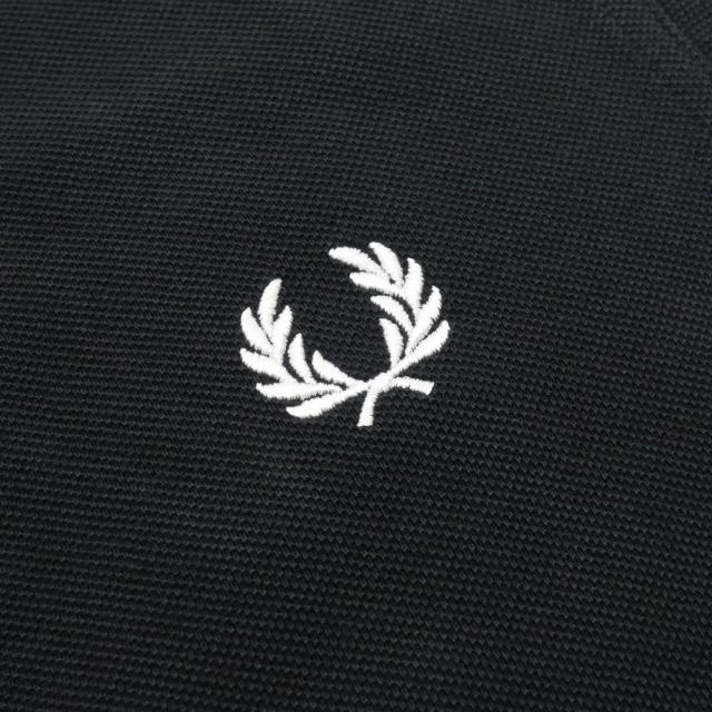 旧モデルセール！ FRED PERRY フレッドペリー ポロシャツ 半袖 メンズ 鹿の子 コットン 綿100％ M8565 / ADVANTAGE PERRY POLO SHIRT ブラック_6