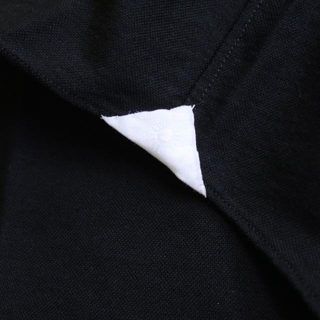 旧モデルセール！ GIANNETTO ジャンネット カッタウェイシャツ メンズ コットン 綿100％ AC146 / VINCI FIT WASH ブラック_5