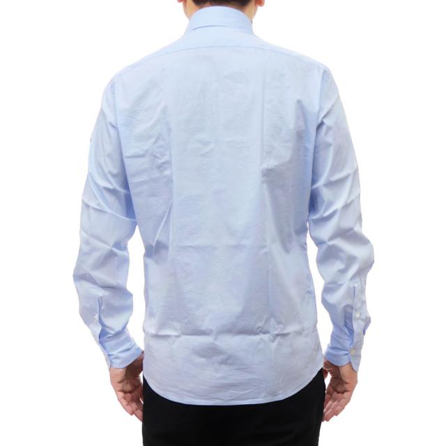 旧モデルセール！ GIANNETTO ジャンネット カッタウェイシャツ メンズ AC999 / VINCI FIT WASH ライトブルー_3