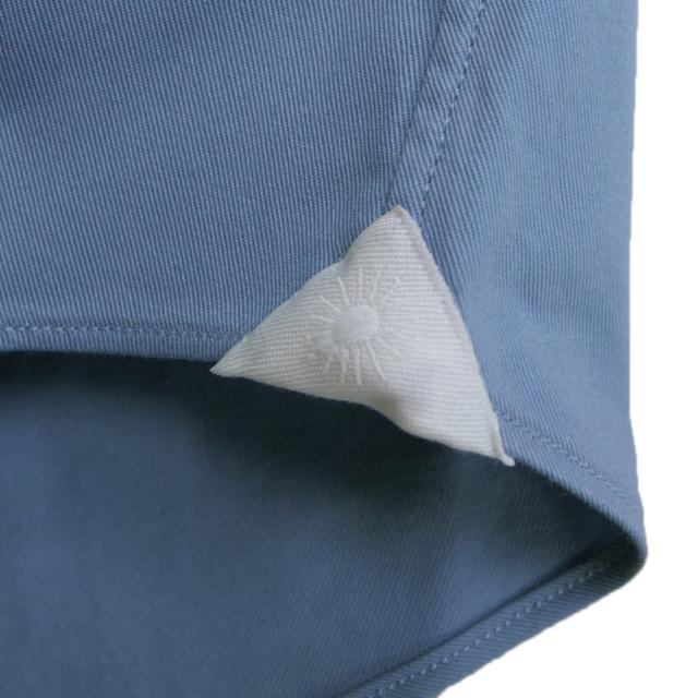 旧モデルセール！ GIANNETTO ジャンネット カッタウェイシャツ メンズ 42330 / VINCI FIT WASH ブルー_5