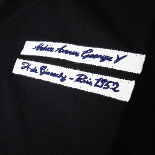 旧モデルセール！ GIVENCHY ジバンシィ Tシャツ メンズ 長袖 クルーネック コットン 綿100％ ロンT BM71M73YP3 ブラック