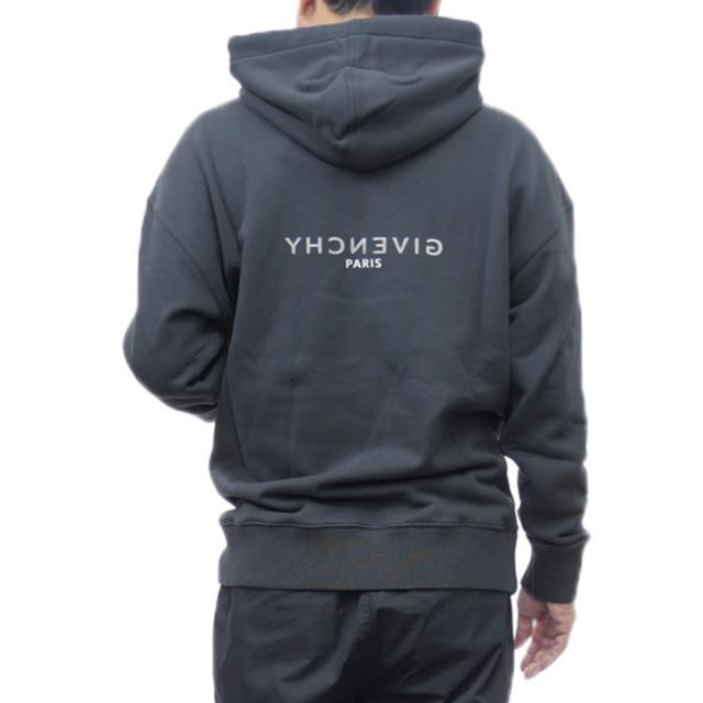旧モデルセール！ GIVENCHY ジバンシィ パーカー メンズ プルオーバー コットン 綿100％ BMJ0HC3Y8N グレー_3