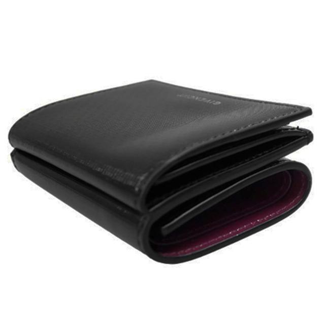 旧作お買い得セール！ GIVENCHY ジバンシィ 財布 メンズ 三つ折り財布（小銭入れ付き） BK6095K1T4 ブラック×バーガンディ 旧作処分セール！ GIVENCHY ジバンシィ 財布 メンズ 三つ折り財布