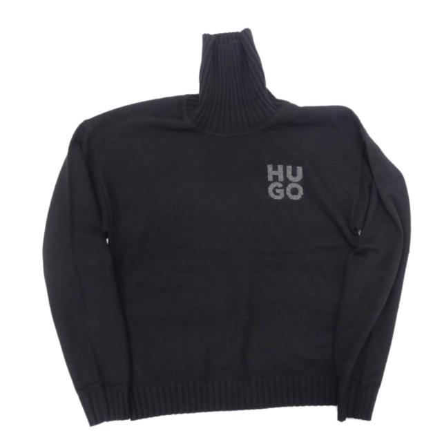 イタリア製 HUGO BOSS(ヒューゴボス)ハイネックセーター【新品】 B398○HUGO BOSS○ヒューゴボス○ニットセーター ハイネック MENS