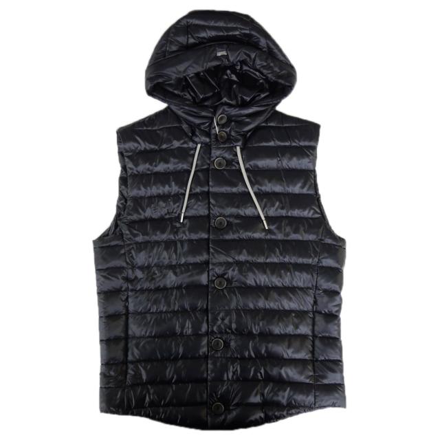 旧作お買い得セール！ HERNO ヘルノ ダウンベスト メンズ PI00095UR 12017Z ブラック 旧作お買い得セール！ HERNO ヘルノ ダウンベスト メンズ PI00095UR