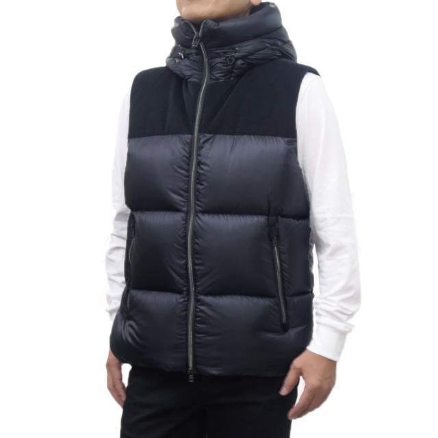 旧作お買い得セール！ HERNO ヘルノ ダウンベスト メンズ PI001154U 12020Z ブラック
