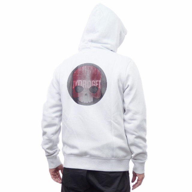 【セール 65％OFF！】HYDROGEN ハイドロゲン メンズジップアップパーカー MZ0005 / LENTICULAR FULLZIP HOODIE ライトグレーの通販は 19,600円