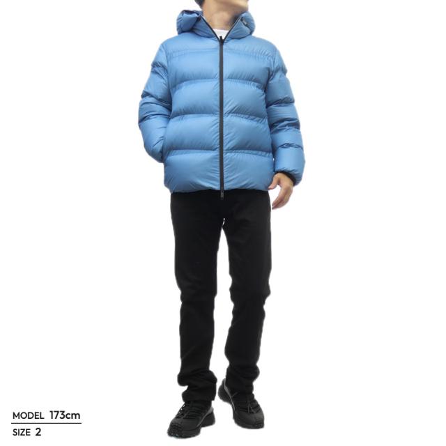 旧作お買い得セール！ MONCLER モンクレール ブルゾン メンズ ダウンブルゾン 1A00195 597Y2 / MASAC GIUBBOTTO ブルー 旧作お買い得セール！ MONCLER モンクレール ブルゾン メンズ ダウン