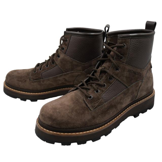 旧作お買い得セール！ MONCLER モンクレール ブーツ メンズ 4G00100 M4418 / PEKA CAMP ブラウン