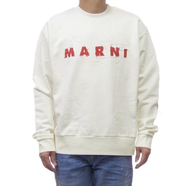 【セール 50％OFF！】MARNI マルニ メンズトレーナー FUMU0074PP USCW96 ホワイトの通販は