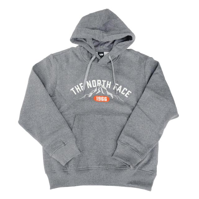 旧作お買い得セール！ THE NORTH FACE ノースフェイス パーカー メンズ プルオーバー NF0A89DJ DYY / M HOODIE VARSITY GRAPHIC グレー 旧作処分セール！ THE NORTH FACE ノースフェイス パーカー メンズ