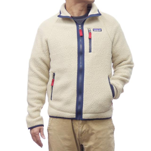 【セール 15％OFF！】PATAGONIA パタゴニア メンズフリースジャケット 22801 / MEN’S RETRO PILE JACKET（メンズレトロパイルジャケット） ELKH クリーム /定番人気商品の通販は