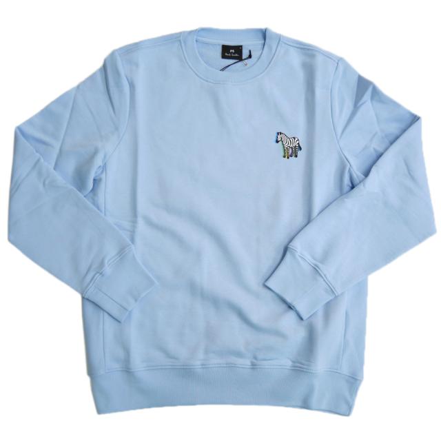 旧作お買い得セール！ PS PAUL SMITH ポールスミス トレーナー メンズ コットン 綿100％ M2R 027 NP4686 ブルー ポールスミス トレーナー 旧作処分セール！ PS PAUL SMITH ポール