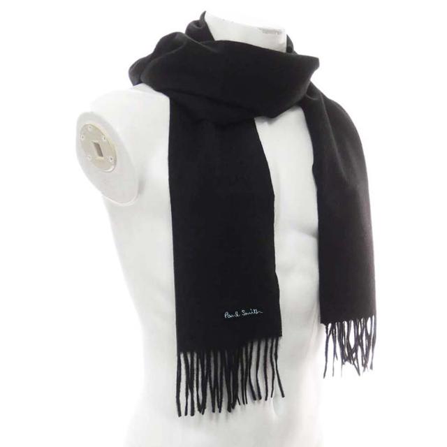 【40％OFF！】PAUL SMITH ポールスミス マフラー M1A 933D AS04 ブラックの通販は 5,940円