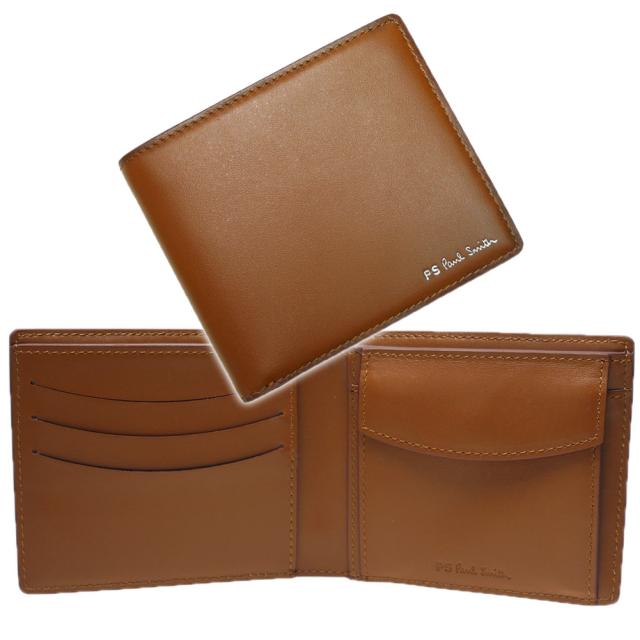 Paul Smith 二つ折り財布 ブラウン Paul Smith 二つ折り財布