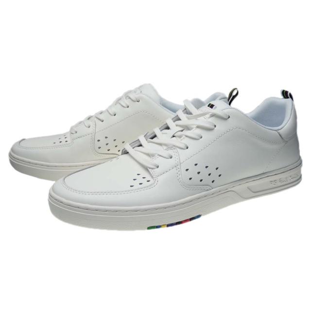旧作お買い得セール！ PS PAUL SMITH ポールスミス メンズ スニーカー 靴 シューズ ローカット M2S COS09 LLEA / COSMO ホワイト 定番人気商品