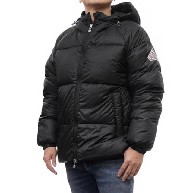 【セール 40％OFF！】PYRENEX ピレネックス メンズダウンジャケット HMW004P / STEN 3 RIPSTOP ブラックの通販は
