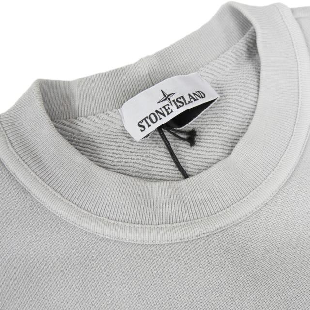 セール開催★Stone Island ストーンアイランド メンズ Ｔシャツ M プリント&刺繍 クリームベージュ スムースコットン素材 定価19000円 中古・古着通販STONE ISLAND (ストーンアイランド) Garment Dyed