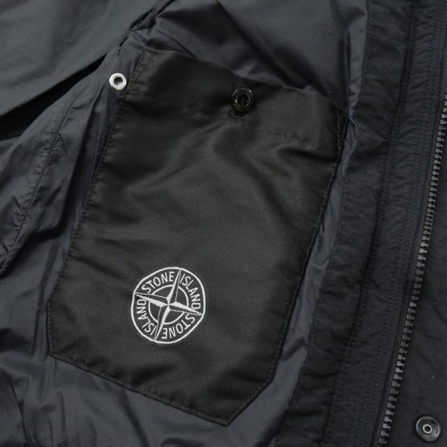 【セール 40％OFF！】STONE ISLAND ストーンアイランド メンズダウンベスト G0419 ブラックの通販は