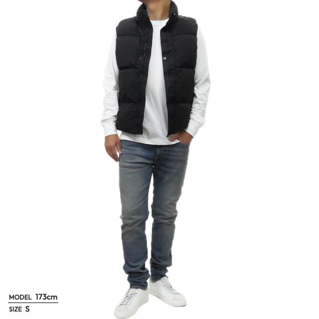 【セール 40％OFF！】STONE ISLAND ストーンアイランド メンズダウンベスト G0419 ブラックの通販は