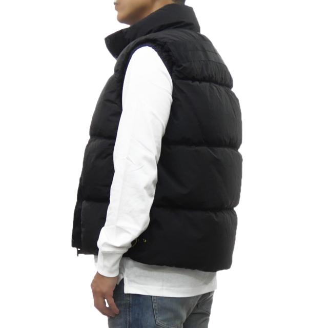 【セール 40％OFF！】STONE ISLAND ストーンアイランド メンズダウンベスト G0419 ブラックの通販は