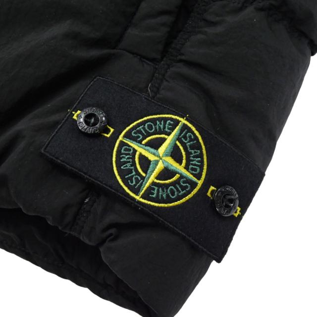 【セール 40％OFF！】STONE ISLAND ストーンアイランド メンズダウンベスト G0419 ブラックの通販は