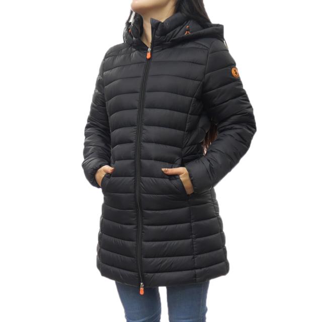 旧作お買い得セール！ SAVE THE DUCK セーブザダック コート レディース 中綿コート D47180W GIGA19 / CAROL ブラック