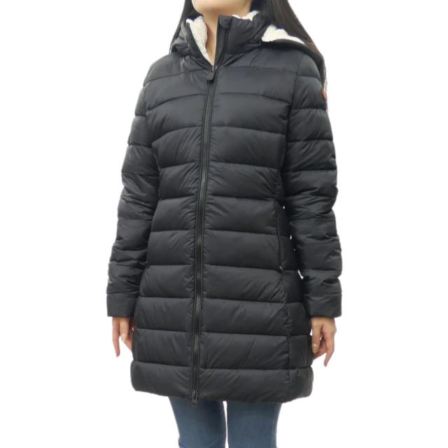 旧作お買い得セール！ SAVE THE DUCK セーブザダック コート レディース 中綿コート D40988W GIGO19 / JOANNE ブラック