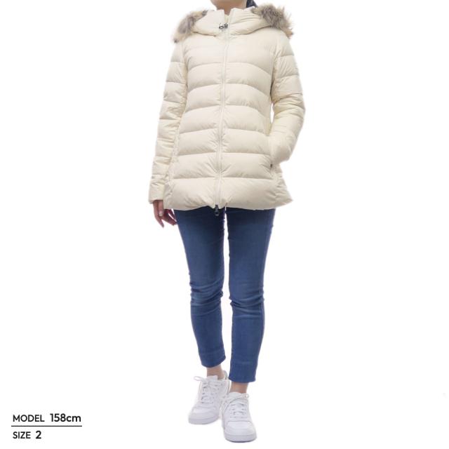 【美品】TATRAS ライトダウンジャケット　０１アイボリー TATRAS ライトダウンジャケット アイボリー size1