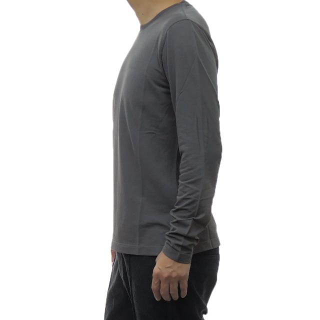 旧モデルセール！ ZANONE ザノーネ Tシャツ メンズ 長袖 トップス クルーネック コットン 綿100％ ロンT 815134 ZG380 ライトグレー_2