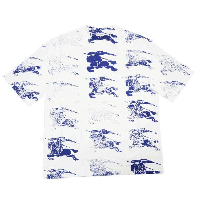 旧作お買い得セール！ BURBERRY バーバリー Tシャツ メンズ 半袖 クルーネック コットン 綿100％ 8081369 1 / SP24-GRAPHICS-OTS-3 ホワイト 旧作お買い得セール！ BURBERRY バーバリー Tシャツ メンズ 半袖