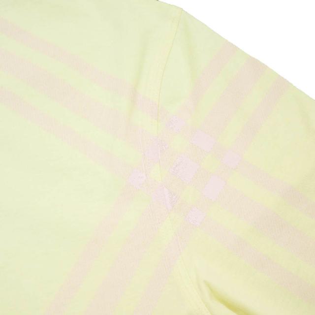 旧作お買い得セール！ BURBERRY バーバリー Tシャツ メンズ 半袖 クルーネック コットン 綿100％ 8082053 1 / SP24-GRAPHICS-FOR-10 イエロー 旧作処分セール！ BURBERRY バーバリー Tシャツ メンズ 半袖 クルー