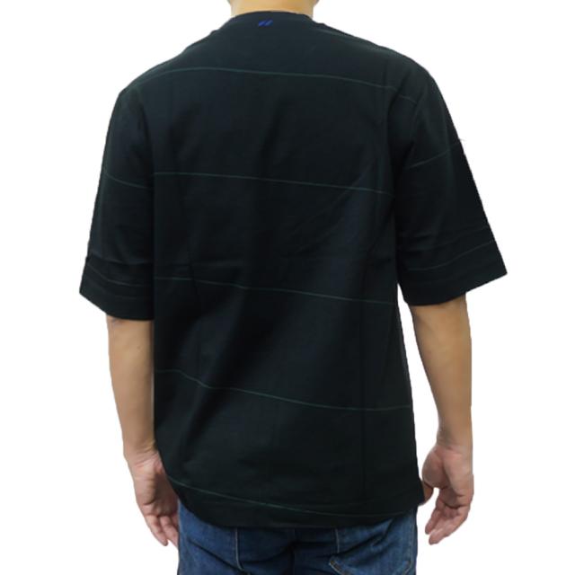 旧モデルセール！ BURBERRY バーバリー Tシャツ メンズ 半袖 クルーネック コットン 綿100％ 8083613 1 / SP24-GRAPHICS-BAR ブラック_3