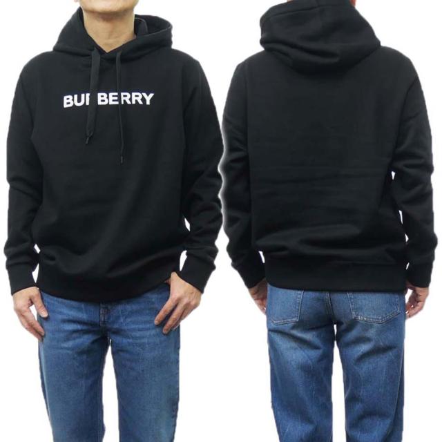パーカー・フーディ BURBERRY Men Tops 8083392 Black BURBERRY バーバリー パーカー メンズ プルオーバー 8083392 1