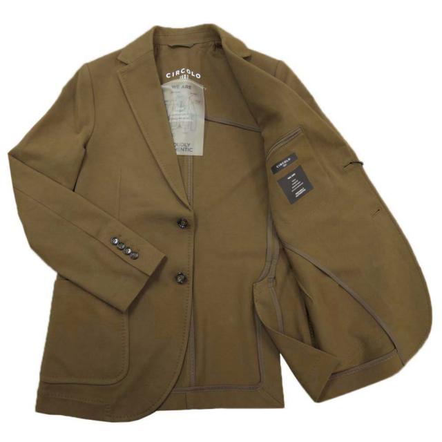 旧作お買い得セール！ CIRCOLO1901 チルコロ1901 ジャケット メンズ シングル2Bジャケット CN4210 ブラウン 旧作お買い得セール！ CIRCOLO1901 チルコロ1901 ジャケット メンズ