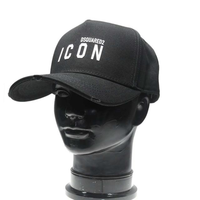 【セール 50％OFF！】DSQUARED2 ディースクエアード メンズキャップ BCM0413 05C00001 ブラック /定番人気商品の通販は
