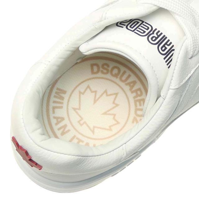 旧モデルセール！ DSQUARED2 ディースクエアード メンズ スニーカー 靴 シューズ ローカット SNM0355 01504867 / SPIKER ホワイト_6