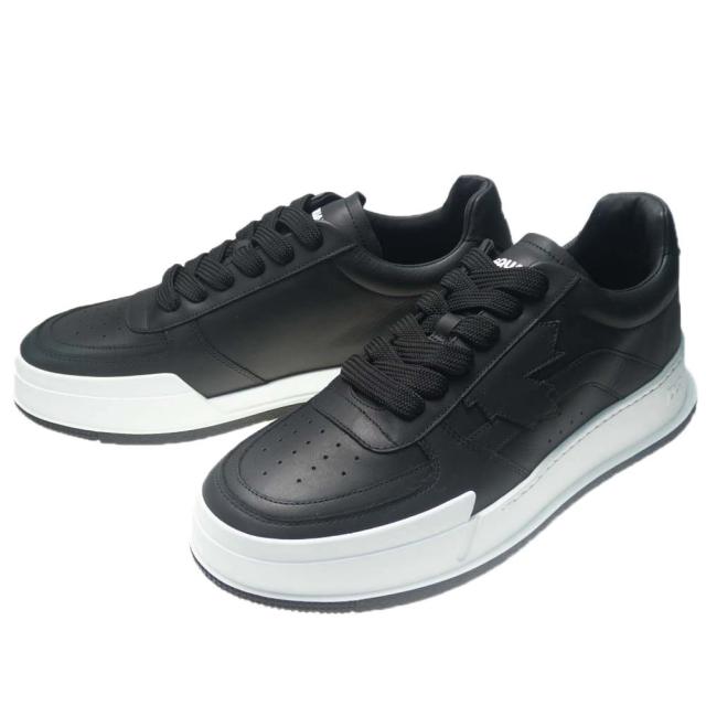 旧作お買い得セール！ DSQUARED2 ディースクエアード メンズ スニーカー 靴 シューズ ローカット SNM0248 01500001 / CANADIAN ブラック