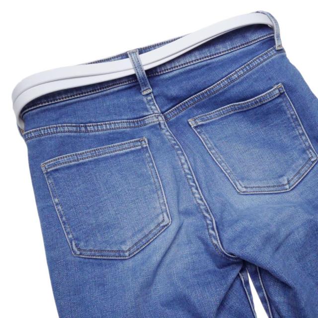 旧モデルセール！ DIESEL ディーゼル ベルト レディース レザー ベルト X09895 P1245 / B-1DR15 DOUBLE ライトブルー_3