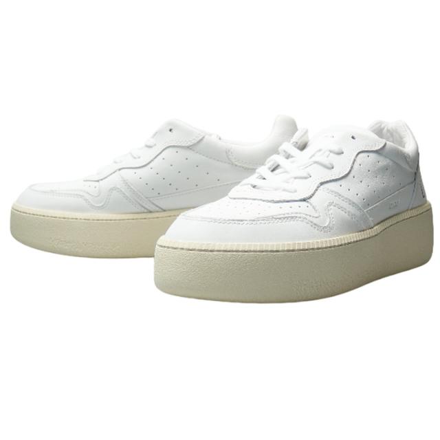 旧作お買い得セール！ D.A.T.E. デイト スニーカー レディース シューズ 靴 ローカット W997-ST-CA / STEP CALF ホワイト
