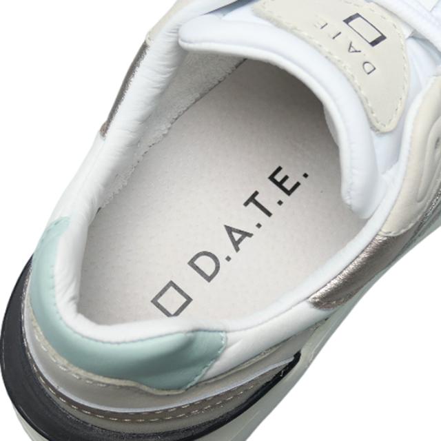 旧作お買い得セール！ D.A.T.E. デイト スニーカー レディース シューズ 靴 ローカット W401-FG-NY / FUGA NYLON クリーム 旧作お買い得セール！ D.A.T.E. デイト スニーカー レディース